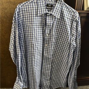 Blue Checkered Men's Shirt